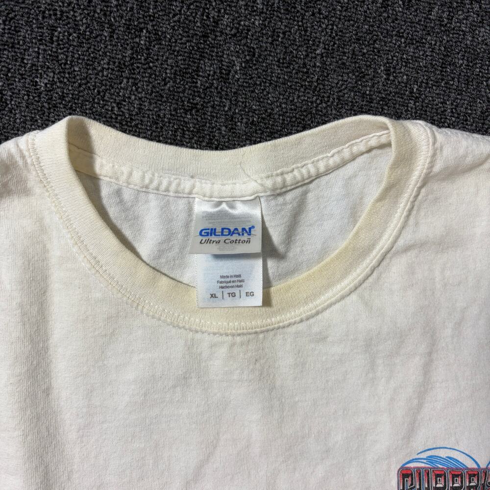 Vintage Y2k White Surprise Ford Car Show Graphic Tee Short Sleeve XL - Picture 3 of 5